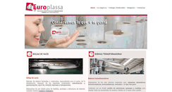 Desktop Screenshot of europlassa.es